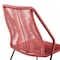 Armen Living Clip Indoor Outdoor Stackable Steel Dining Chair with Brick Red Rope, PK2 LCCPSIBRK - alternate 7